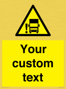 Custom warning blindspot